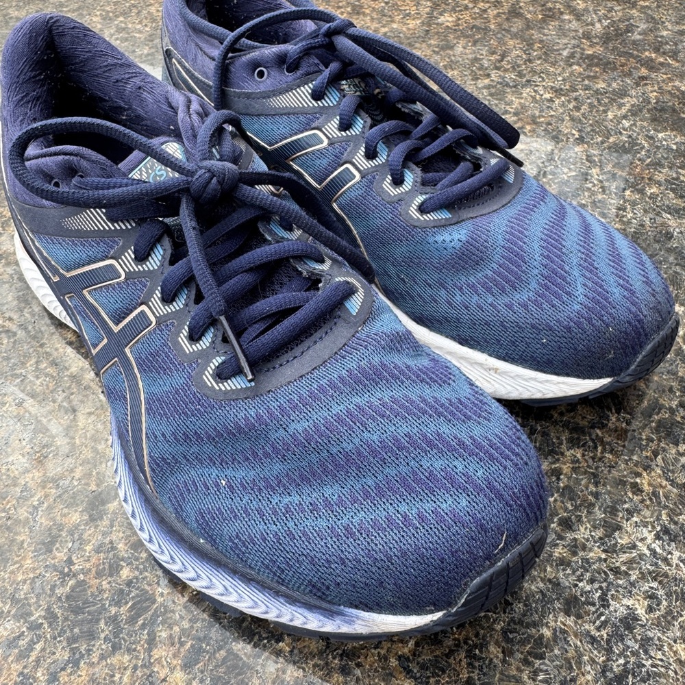 Asics Women’s Navy Blue Gel Nimbus Running Shoes